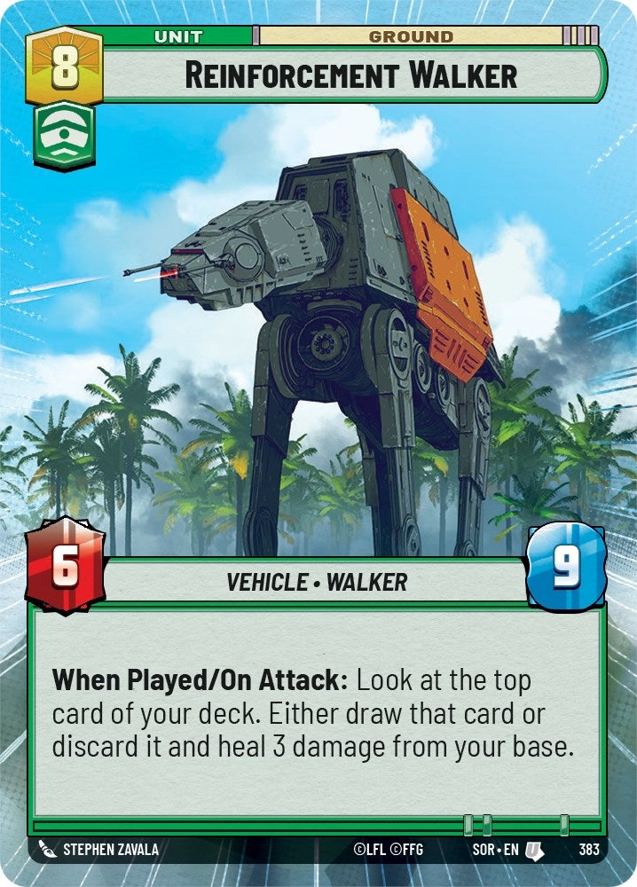 Image for Reinforcement Walker (Hyperspace) - Star Wars: Unlimited