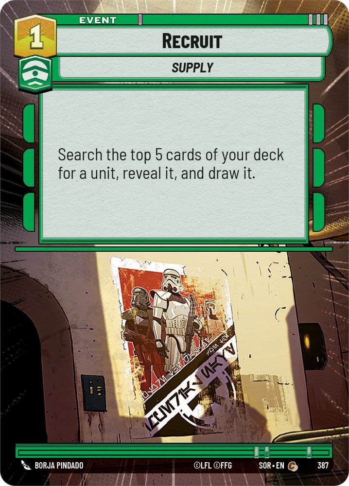 Image for Recruit (Hyperspace) - Star Wars: Unlimited