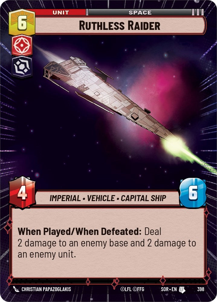 Image for Ruthless Raider (Hyperspace) - Star Wars: Unlimited