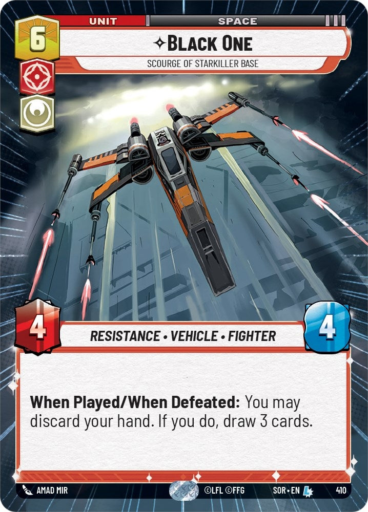 Image for Black One - Scourge of Starkiller Base (Hyperspace) - Star Wars: Unlimited