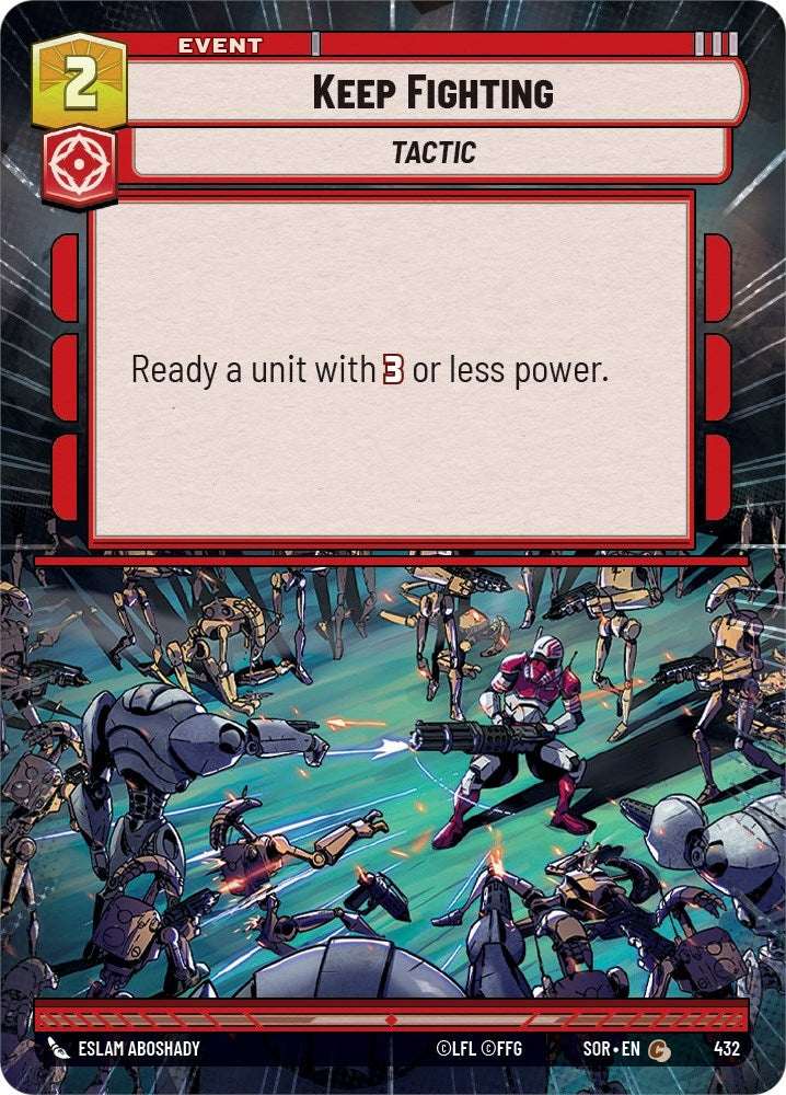 Image for Keep Fighting (Hyperspace) - Star Wars: Unlimited