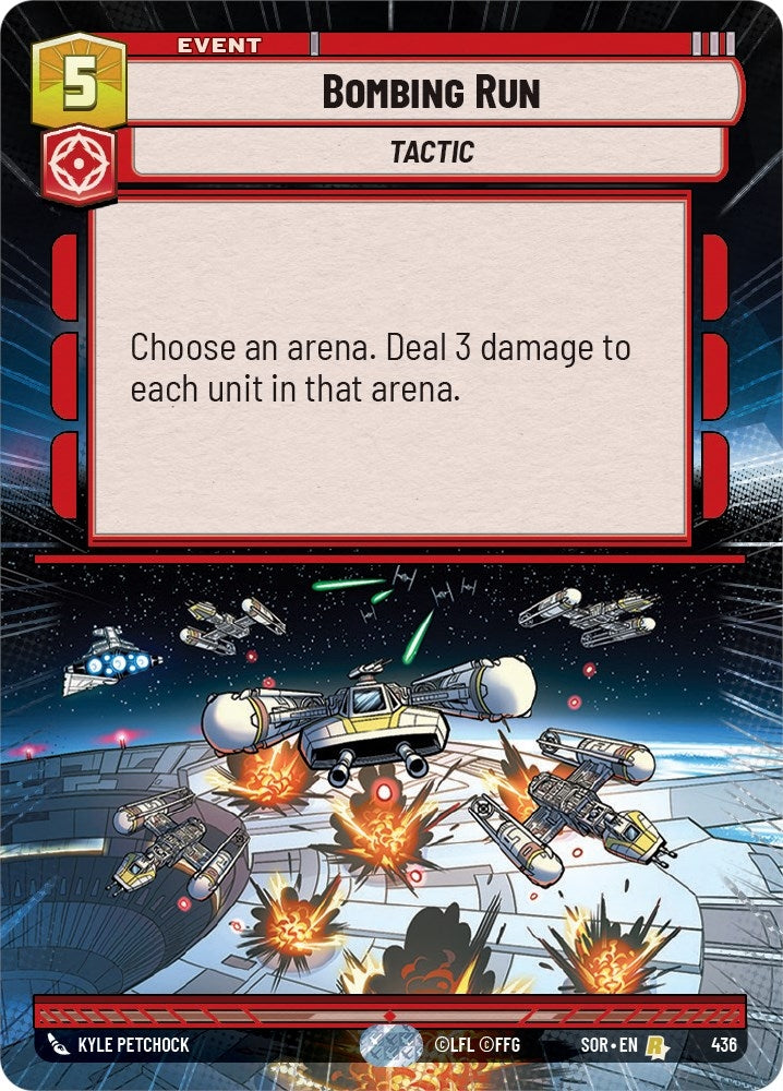 Image for Bombing Run (Hyperspace) - Star Wars: Unlimited