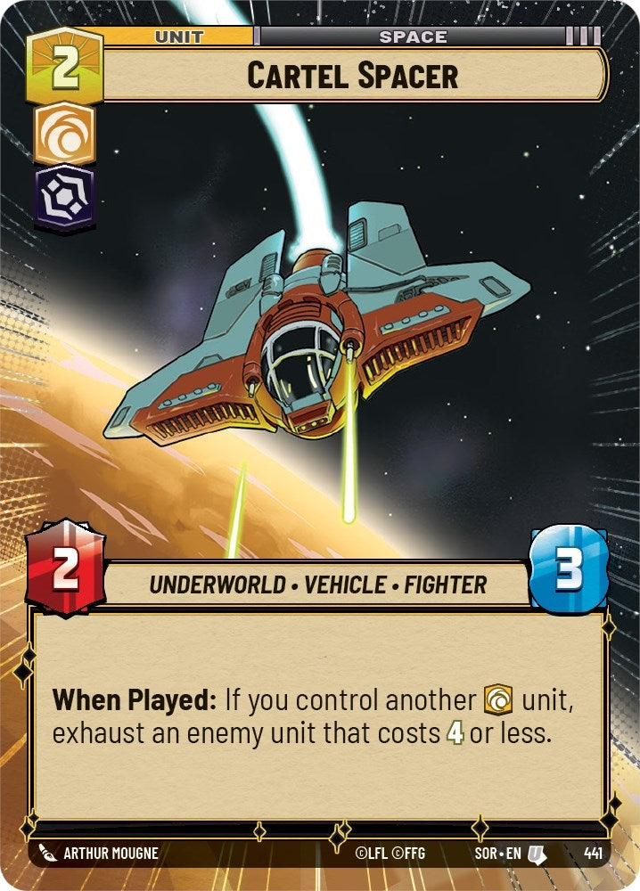 Image for Cartel Spacer (Hyperspace) - Star Wars: Unlimited