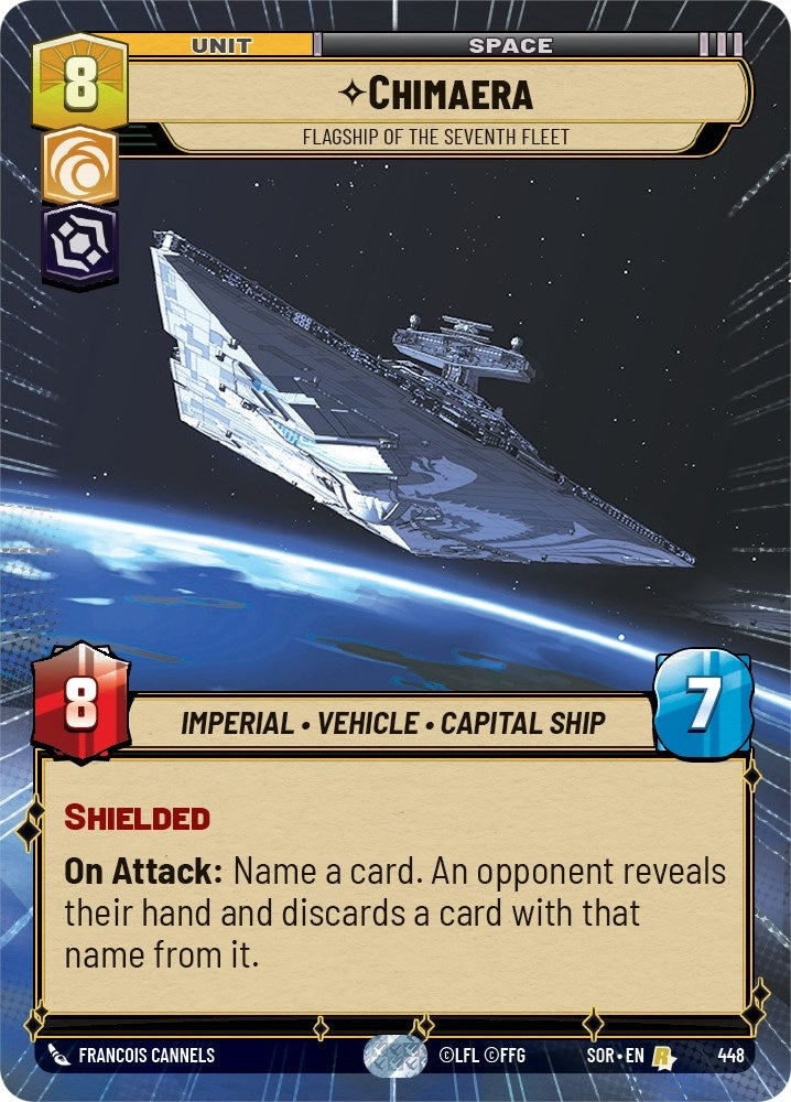 Image for Chimaera - Flagship of the Seventh Fleet (Hyperspace) - Star Wars: Unlimited