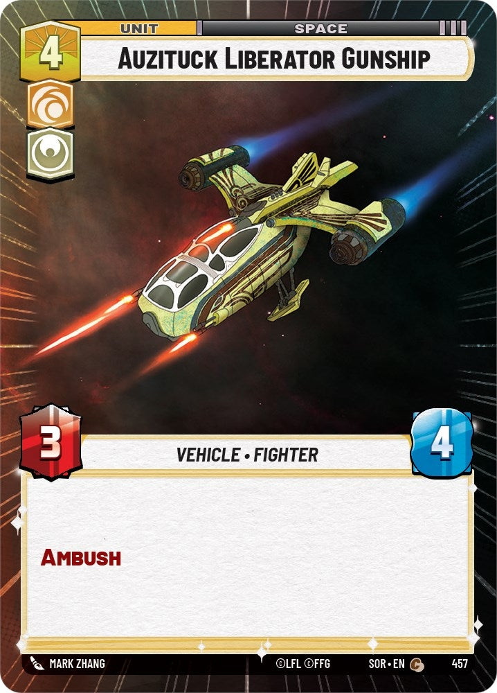 Image for Auzituck Liberator Gunship (Hyperspace) - Star Wars: Unlimited