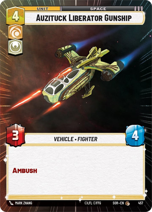 Image for Auzituck Liberator Gunship (Hyperspace) - Star Wars: Unlimited