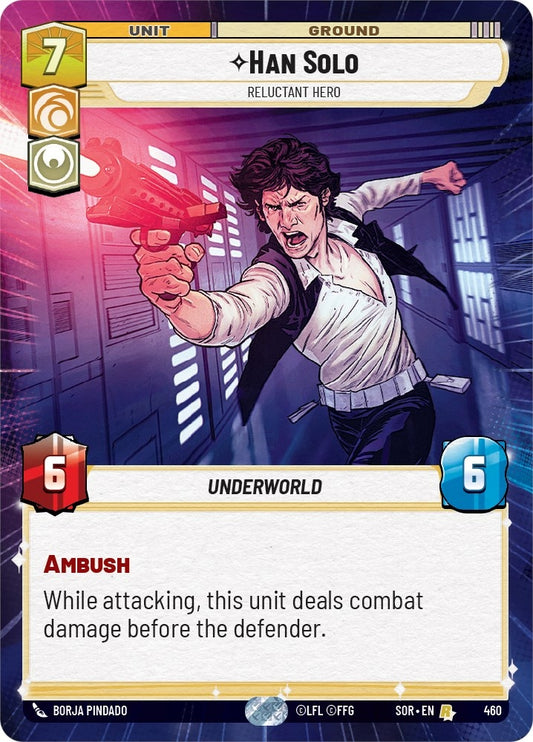 Image for Han Solo - Reluctant Hero (Hyperspace) - Star Wars: Unlimited