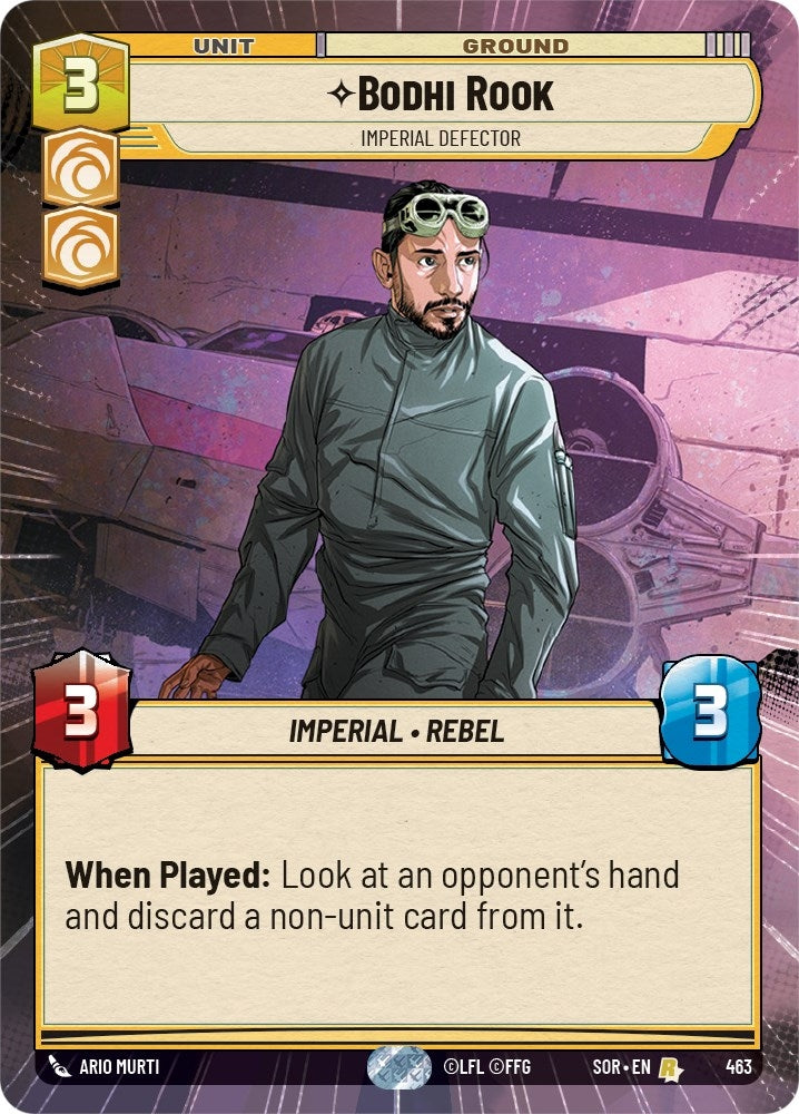 Image for Bodhi Rook - Imperial Defector (Hyperspace) - Star Wars: Unlimited