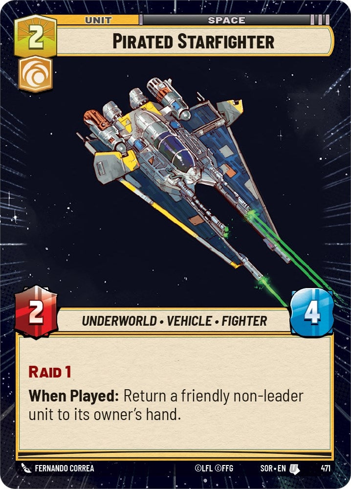 Image for Pirated Starfighter (Hyperspace) - Star Wars: Unlimited
