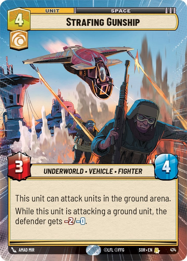 Image for Strafing Gunship (Hyperspace) - Star Wars: Unlimited