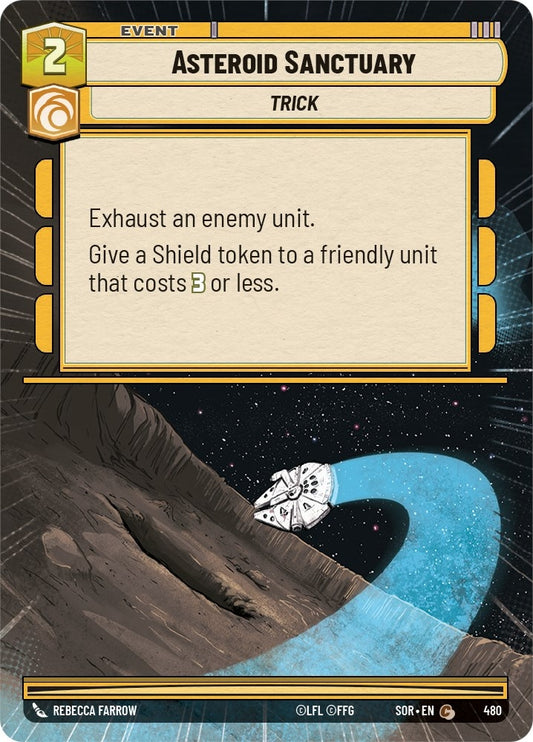 Image for Asteroid Sanctuary (Hyperspace) - Star Wars: Unlimited