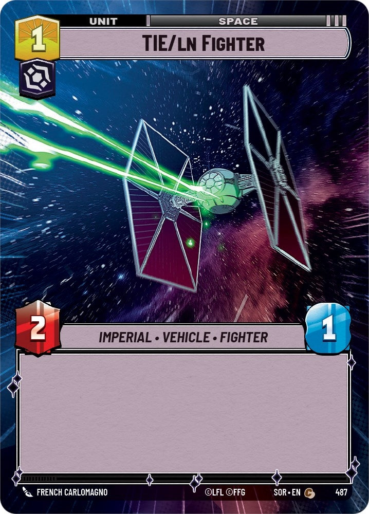 Image for TIE/ln Fighter (Hyperspace) - Star Wars: Unlimited