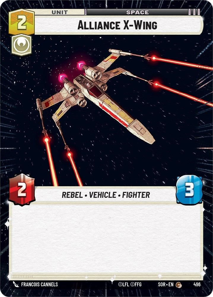 Image for Alliance X-Wing (Hyperspace) - Star Wars: Unlimited