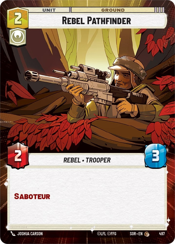 Image for Rebel Pathfinder (Hyperspace) - Star Wars: Unlimited