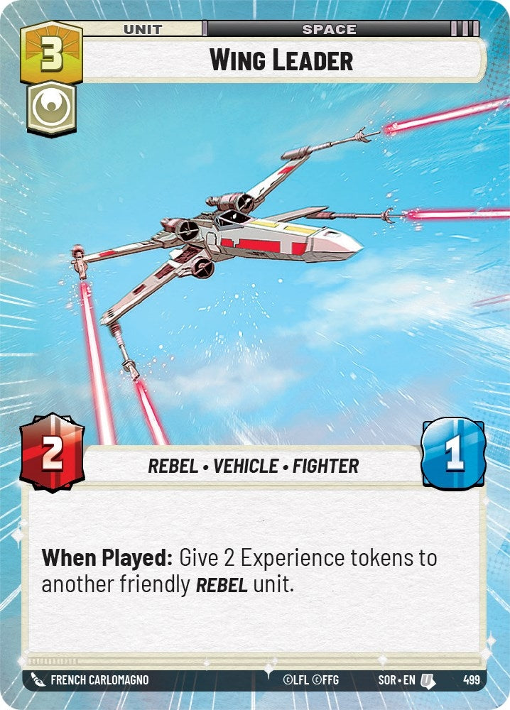 Image for Wing Leader (Hyperspace) - Star Wars: Unlimited