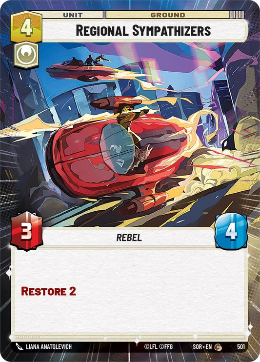 Image for Regional Sympathizers (Hyperspace) - Star Wars: Unlimited