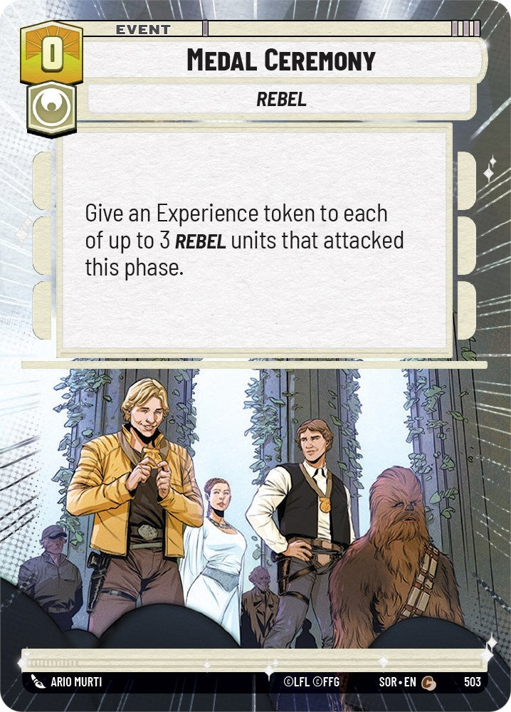 Image for Medal Ceremony (Hyperspace) - Star Wars: Unlimited