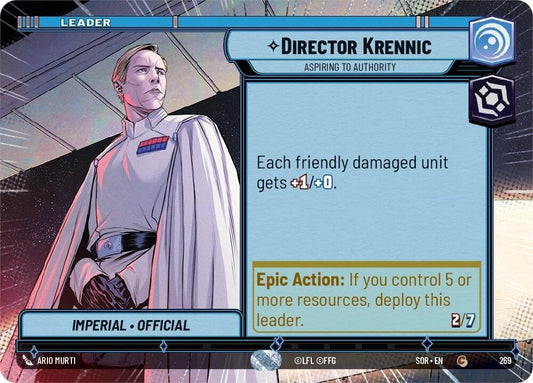 Image for Director Krennic - Aspiring to Authority (Hyperspace) - Star Wars: Unlimited