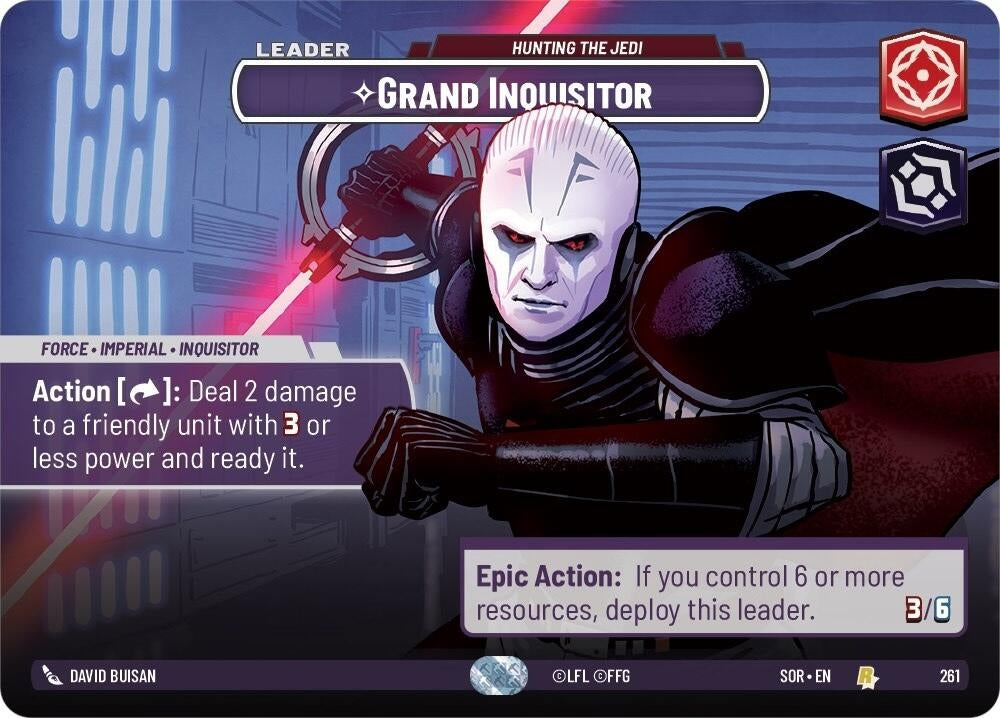 Image for Grand Inquisitor - Hunting the Jedi (Showcase) - Star Wars: Unlimited