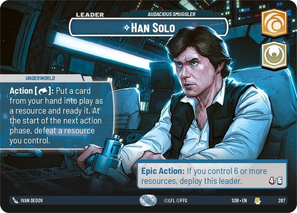 Image for Han Solo - Audacious Smuggler (Showcase) - Star Wars: Unlimited