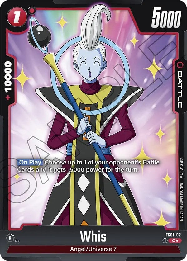 Image for Whis (Bonus Pack Alternate Art) - Dragon Ball Super: Fusion World