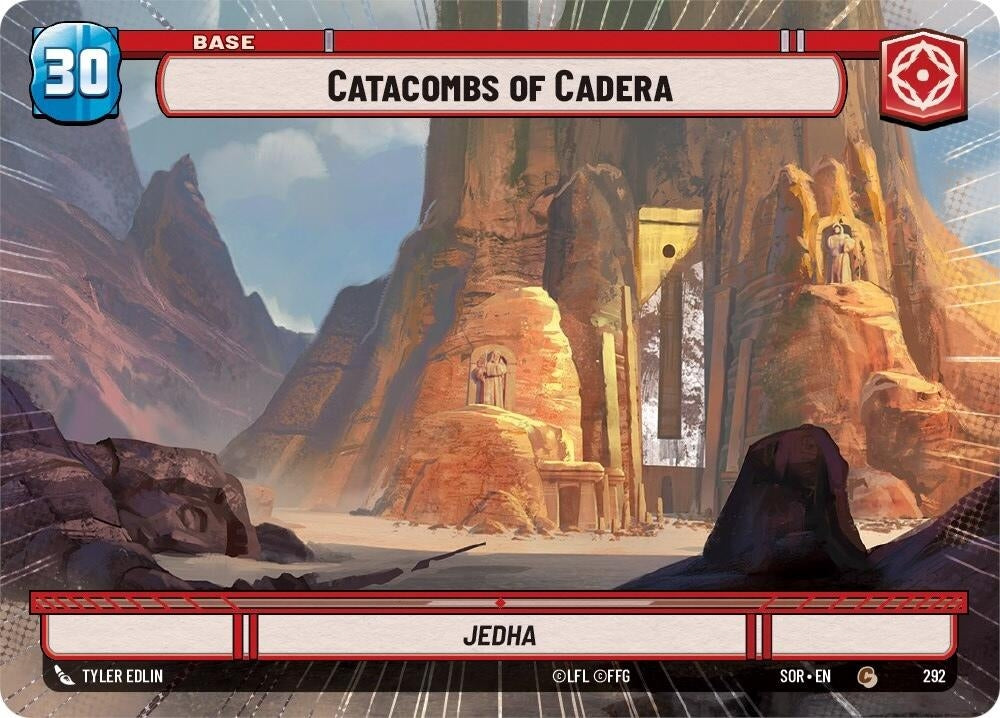 Image for Catacombs of Cadera // Shield (Hyperspace) - Star Wars: Unlimited