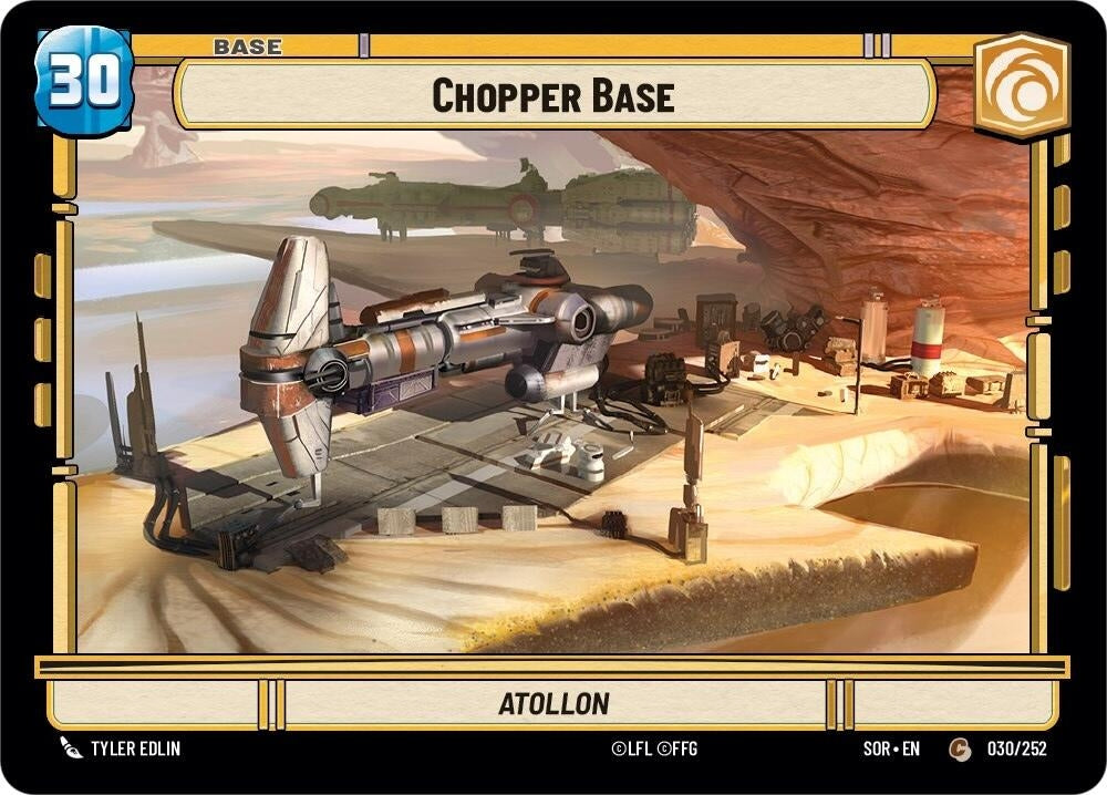 Image for Chopper Base // Experience - Star Wars: Unlimited