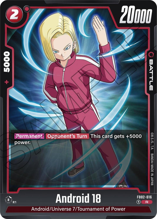 Image for Android 18 - FB02-016 - Dragon Ball Super: Fusion World