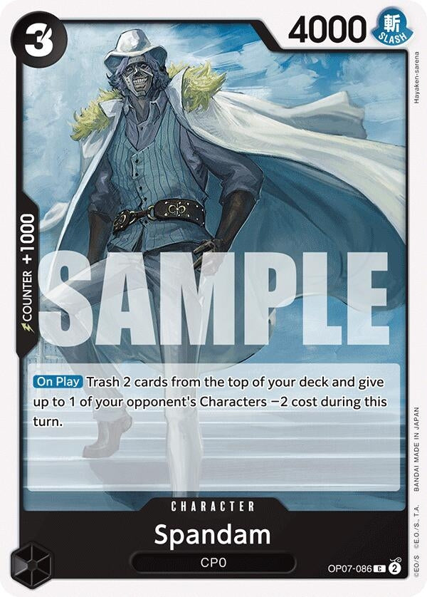 Image for Spandam - One Piece Card Game