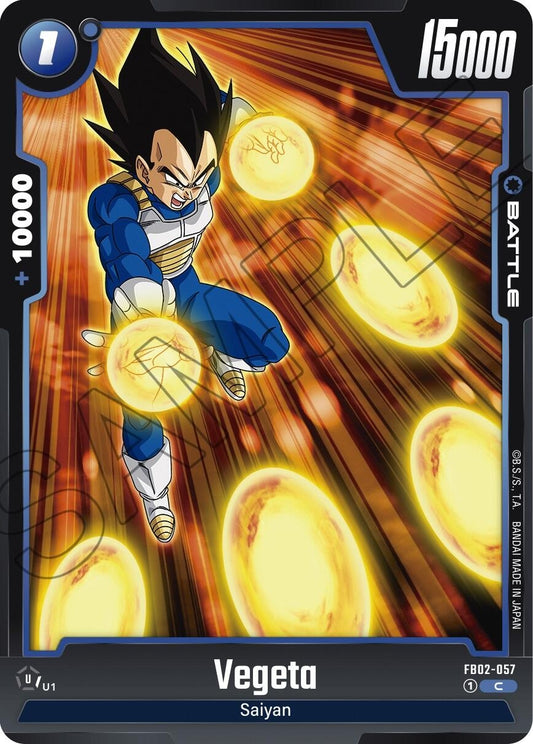 Image for Vegeta - FB02-057 - Dragon Ball Super: Fusion World
