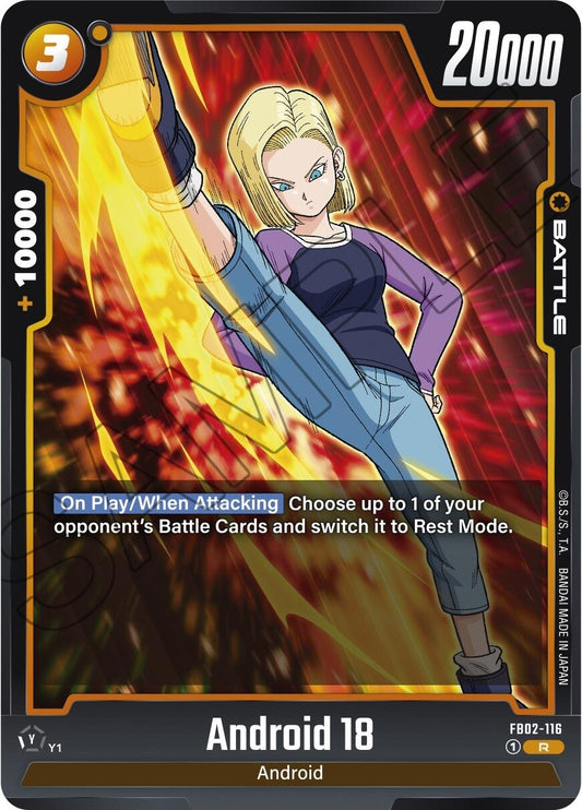 Image for Android 18 - FB02-116 - Dragon Ball Super: Fusion World