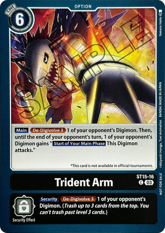 Image for Trident Arm (Demo Deck Exclusive) - Digimon Card Game