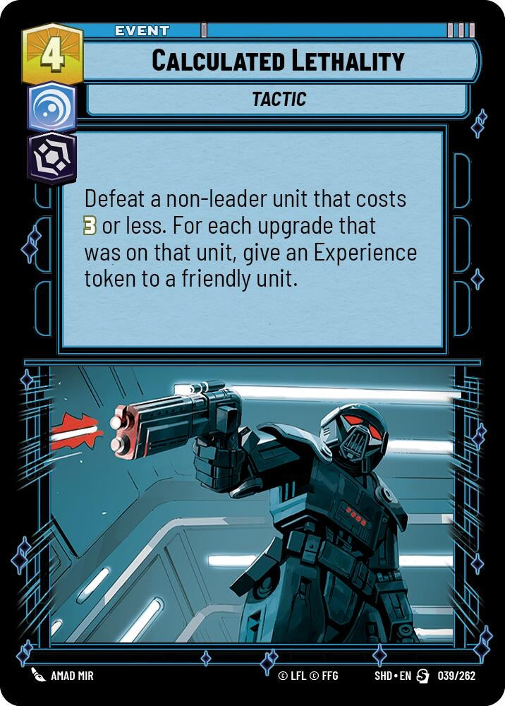 Image for Calculated Lethality - Star Wars: Unlimited