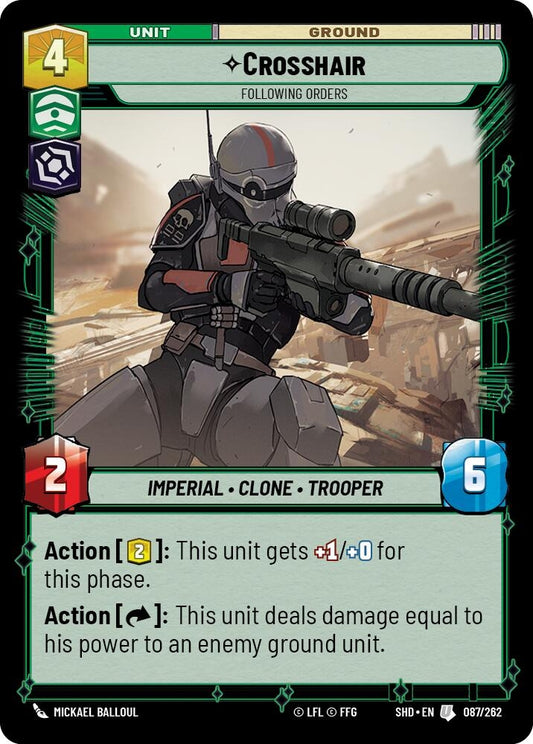 Image for Crosshair - Following Orders - Star Wars: Unlimited