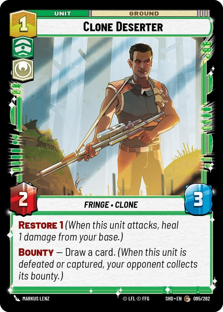 Image for Clone Deserter - Star Wars: Unlimited