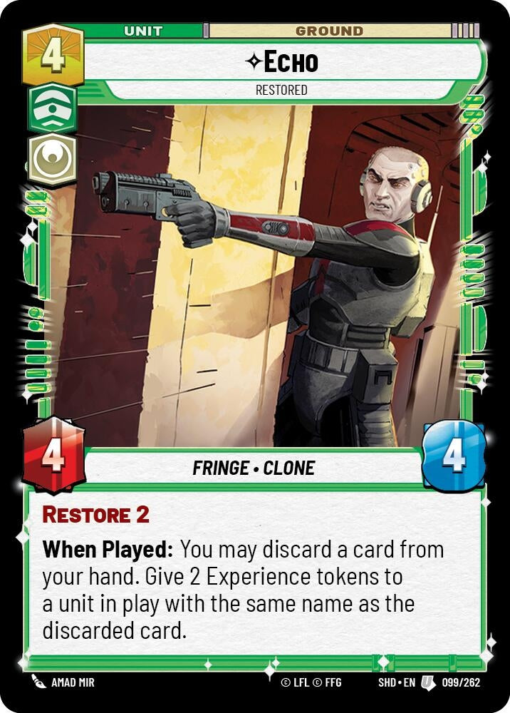 Image for Echo - Restored - Star Wars: Unlimited