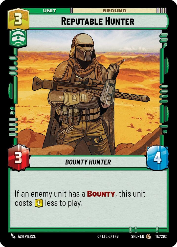 Image for Reputable Hunter - Star Wars: Unlimited