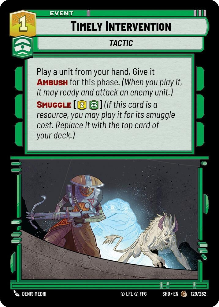Image for Timely Intervention - Star Wars: Unlimited