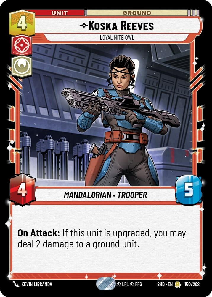 Image for Koska Reeves - Loyal Nite Owl - Star Wars: Unlimited