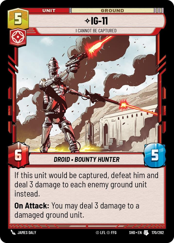 Image for IG-11 - I Cannot Be Captured - Star Wars: Unlimited