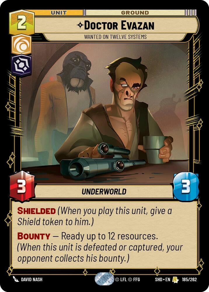 Image for Doctor Evazan - Wanted on Twelve Systems - Star Wars: Unlimited