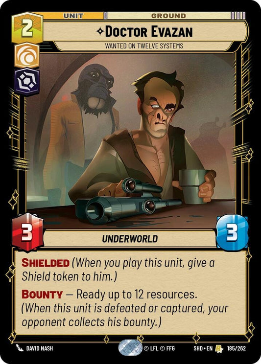 Image for Doctor Evazan - Wanted on Twelve Systems - Star Wars: Unlimited