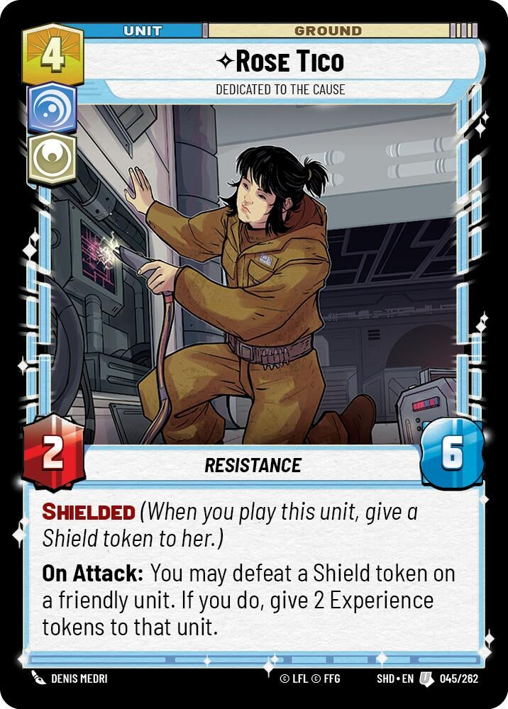 Image for Rose Tico - Dedicated to the Cause - Star Wars: Unlimited
