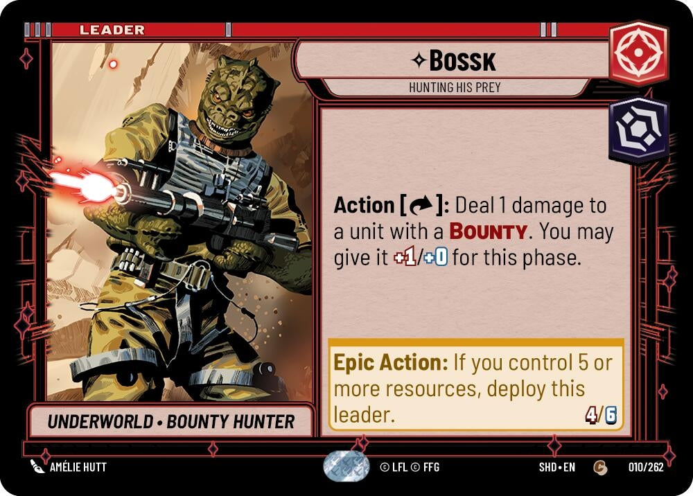Image for Bossk - Hunting His Prey - Star Wars: Unlimited