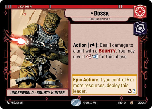 Image for Bossk - Hunting His Prey - Star Wars: Unlimited