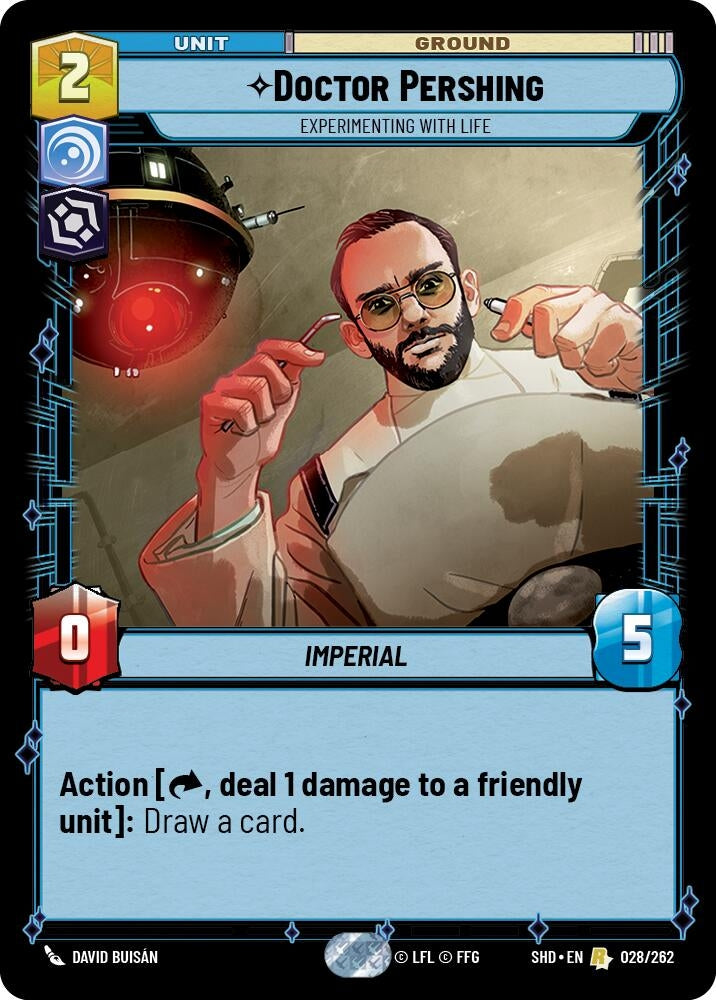 Image for Doctor Pershing - Experimenting With Life - Star Wars: Unlimited