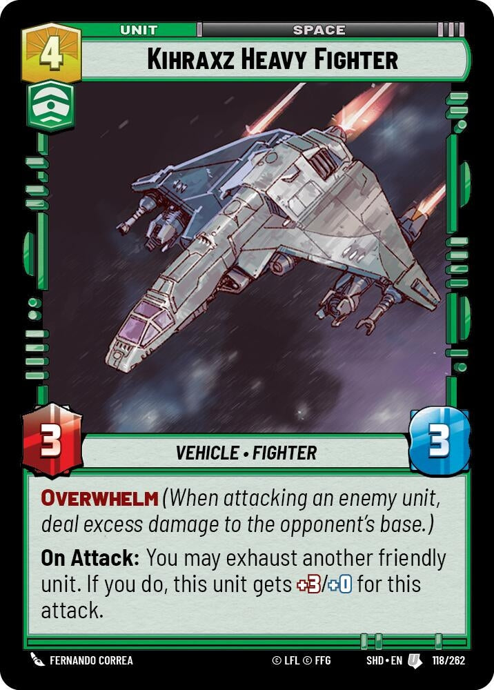 Image for Kihraxz Heavy Fighter - Star Wars: Unlimited