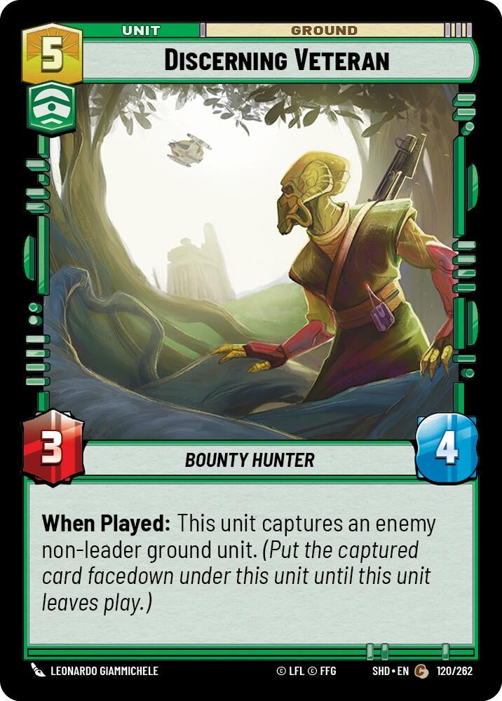 Image for Discerning Veteran - Star Wars: Unlimited