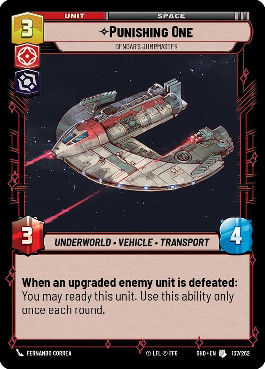 Image for Punishing One - Dengar's Jumpmaster - Star Wars: Unlimited
