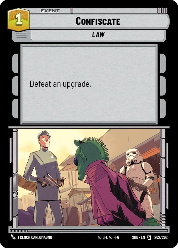 Image for Confiscate - Star Wars: Unlimited